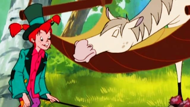 Pippi und das Pferderennen